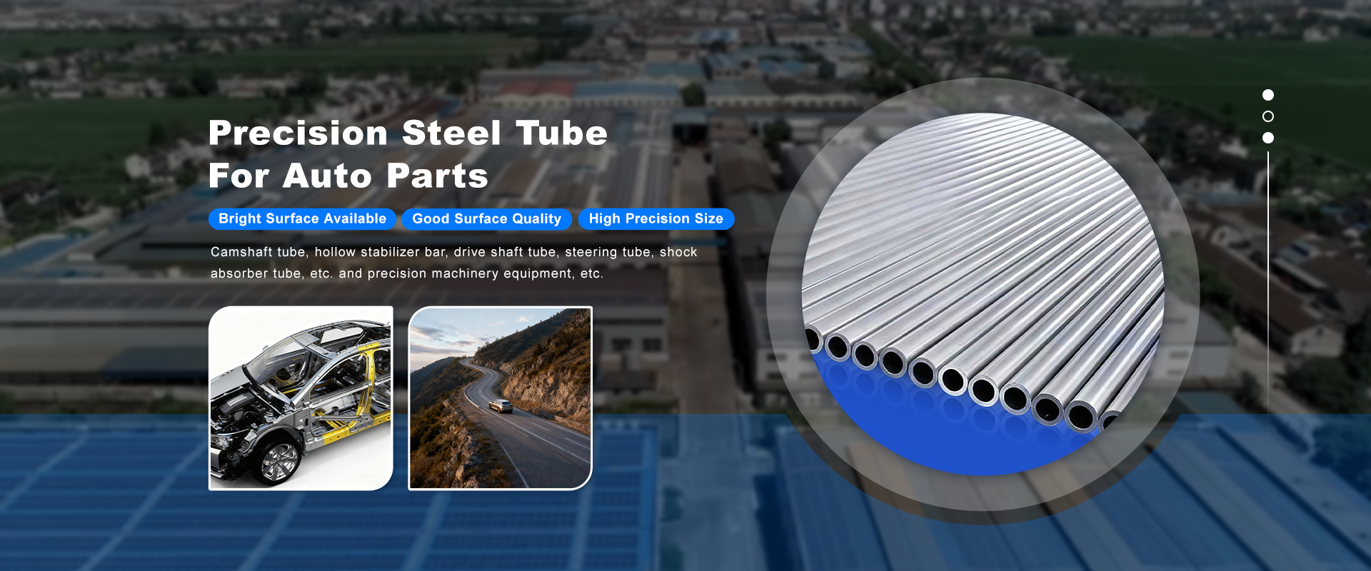 qualidade Tubo de aço soldado Fábrica