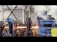 Perfuração térmica de tubos de aço sem costura