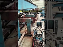 Teste de pressão extrema - Titânio versus água