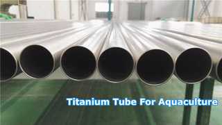 Tubo de titânio para aquicultura offshore 22mm peso máximo